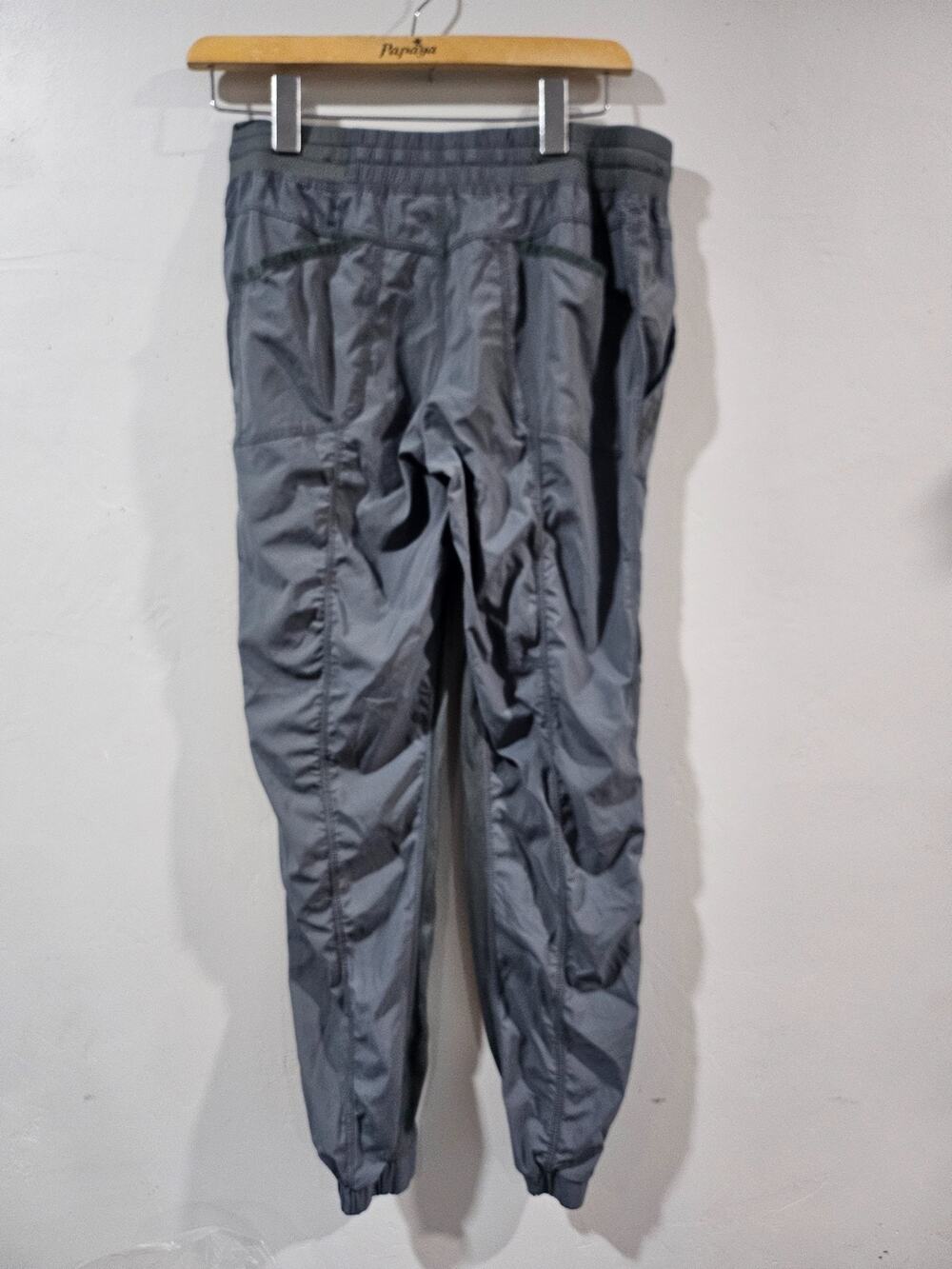 Indygena Maeto Pants Joggers M Gray Hiking Drawstring Nylon Activewear